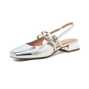 Женские туфли Mary Jane COMELY на каблуке 3,5 см, цвет экрю