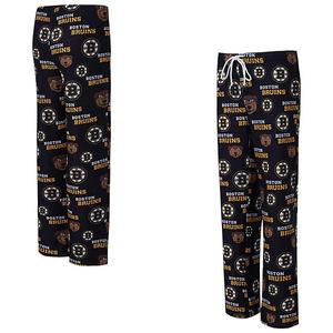 Женские брюки concepts sport black boston bruins zest allover print knit Unbranded