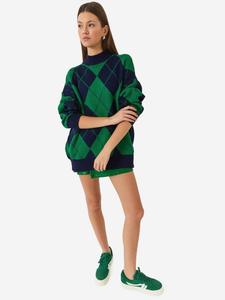 Bianco Lucci Свитер в темно-синем, травянисто-зеленом