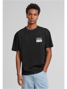 Футболка Embrace Change Oversize Tee черного цвета Mister Tee
