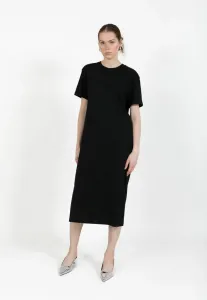 Платье из трикотажа с логотипом в виде сердца Coster Copenhagen, Black