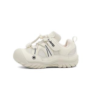 Бесконечная коллекция бега Повседневные детские кроссовки Jeep, коричневый/серебряный