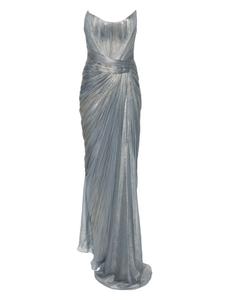 Платье макси Charlotte Iris Serban, синий