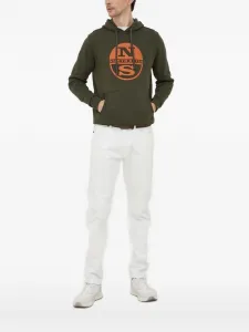 Худи с логотипом North Sails, зеленый