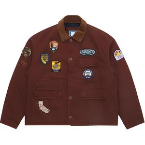 UNDEFEATED Куртка унисекс, Dark Brown