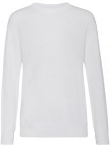 Хлопковый свитер Brunello Cucinelli, белый