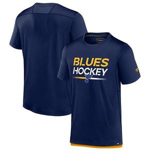 Футболка мужская fanatics branded navy st louis blues authentic pro tech Unbranded