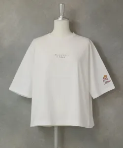 Пуловер с охлаждающим эффектом, заправленный сзади Studio Picone, цвет White(090)