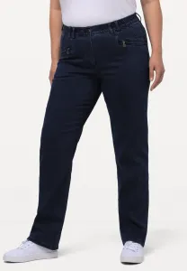 Джинсы mony прямого кроя, джинсы reissverschlusstaschen bootcut Ulla Popken, Dark Blue Denim