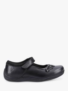 Детские туфли Mary Jane Christina Senior Riptape из кожи Hush Puppies, Black