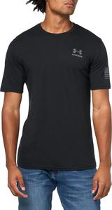 Футболка с коротким рукавом Under Armour Freedom Graphic, (001) Black/Titan Gray