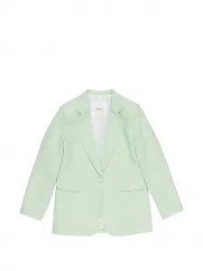 Жакет с лацканами и карманами Miss Grant Kids, зеленый