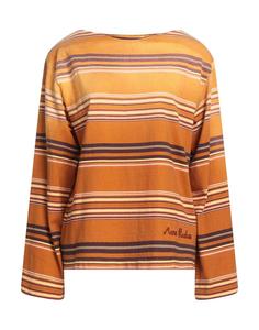 Футболка Acne Studios, коричневый