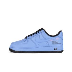 Nike Air Force 1 Midsummer Journal устойчивые к истиранию низкие скейтборд-кроссовки Unisex Black Purple