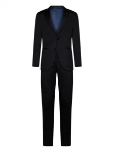 Костюм с однобортным пиджаком D4.0, черный