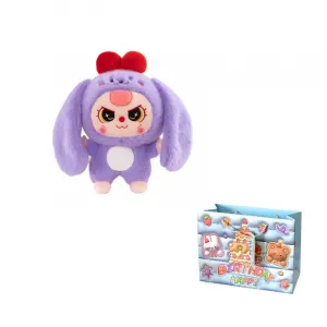 Плюшевая игрушка кролик с висячими ушами, высота 25см/30см/40см/60см/80см MORTEN SOLUM, фиолетовый