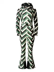 Лыжный костюм Tignes с капюшоном Perfect Moment, зеленый