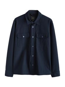 Рубашка на пуговицах классического кроя Next, темно-синий