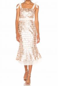 Ангелина платье в медном оттенке ELLIATT, Copper