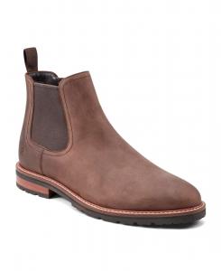 Мужские ботинки Cassius Pull-On с миндалевидным носком Rockport, Brown Oat Leather