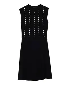 Короткое вязаное платье Liu Jo, черный