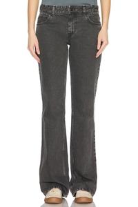 Lyndsey Straight Leg Джинсы The Row, Faded Black