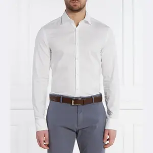 Kenno рубашка узкого кроя Hugo, белый