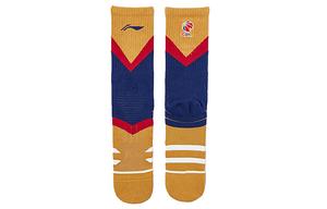 LINING Баскетбольные носки мужские набор Combo Yellow Blue Multicolor