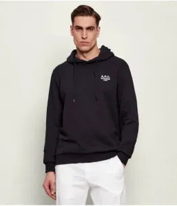 Толстовка «Рю Мадам» regular fit A.P.C, черный