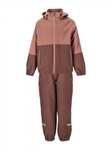 Zigzag Дождевой костюм из двух частей "Даллас" в цвете "античная роза/коричневый"