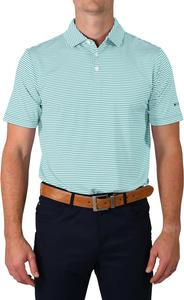 Мужская поло для гольфа Columbia Golf Club Invite Omni Wick, легкая, с коротким рукавом, Gulf Stream