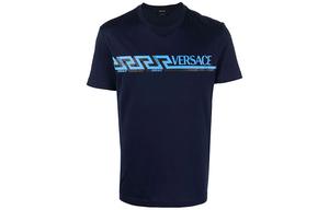 VERSACE Футболка мужская синяя