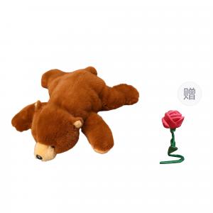 Плюшевая игрушка панда, медвежонок, высота 30см/45см/65см XUANBEIBEI, розовый