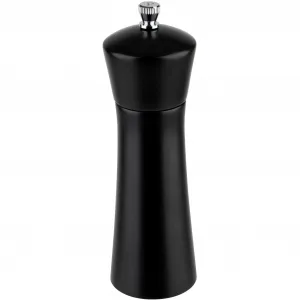 Мельница для специй APS «мельница для перца», (1 шт.), высота ок. 17 см, черный