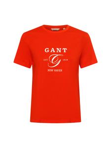 Футболка Gant, оранжевый