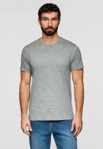 Футболка с растительным принтом Ombre, Grey