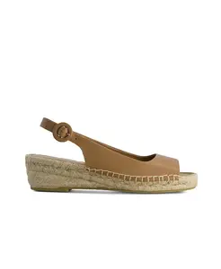 Бернардо Мелайла Эспадрильи на клиновидной подошве Bernardo Footwear, коричневый/бежевый