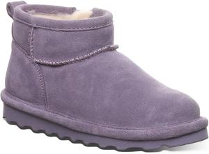 Детские ботинки BEARPAW Shorty | Удобные и прочные зимние ботинки на липучке для детей | Разные цвета и размеры, Purple Sage