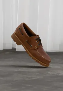 Оригинальные лодочные туфли Timberland, Rust/Dark Gray