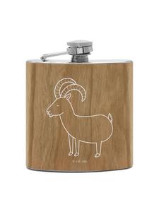 Mr. & Mrs. Panda Фляга Flachmann Pinguine Kuscheln ohne Spruch in Braun