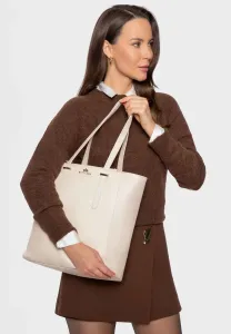 Сумка-Шоппер с зернистой текстурой Wittchen, Beige