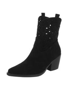 Ital-Design Черные туфли на высоком каблуке