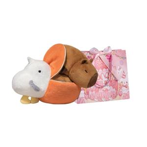 Капибара Пингвин Двусторонняя трансформирующаяся кукла Плюшевая кукла 25см/30см высота Fat Fat Dragon