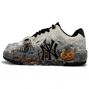 MLB Кроссовки для скейтбординга Chunky Liner, противоскользящие и износостойкие, увеличивающие рост, унисекс, белые, серые