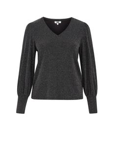 Блуза WE Fashion, черный