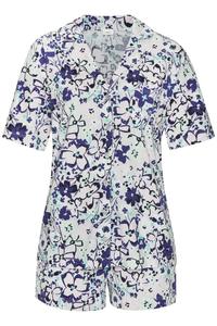 Короткий пижамный комплект s.Oliver, Turquoise/Pastel blue