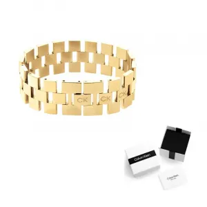 Титановый стальной браслет для женщин Calvin Klein