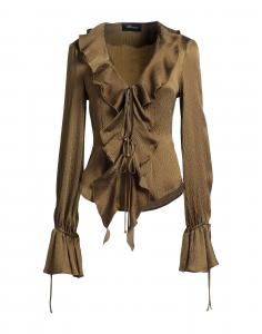 Рубашка Blumarine, зеленый