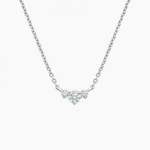 Подвеска с тремя бриллиантами (1/3 карата) Brilliant Earth