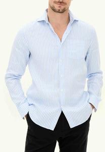 Рубашка REG FIT WIDE SPREAD VENETIAN Oscar Jacobson, синий